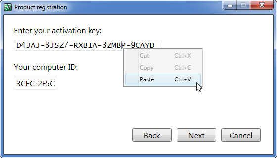 what is an activation key