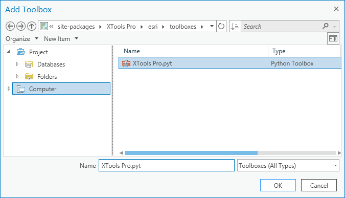 XTools Pro Help - Managing XTools Pro Toolbox