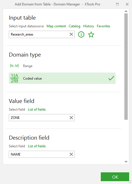 XTools Pro Help - Domain Manager