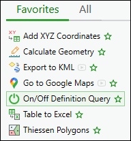 XTools Pro Help - Tools Pane