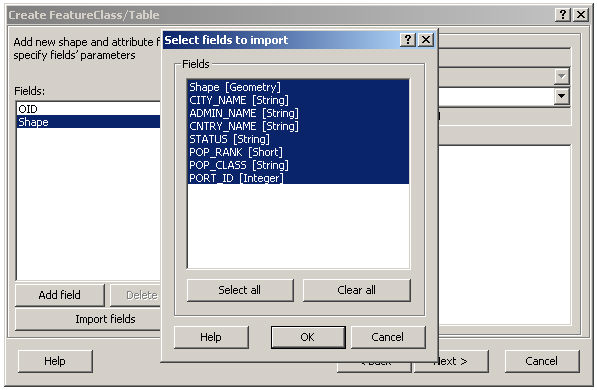 XTools Pro Help - Importing fields