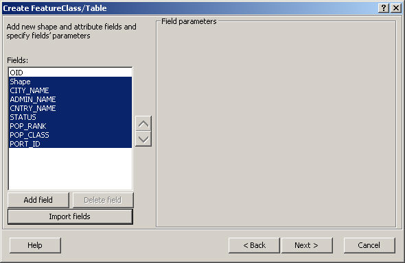 XTools Pro Help - Importing fields