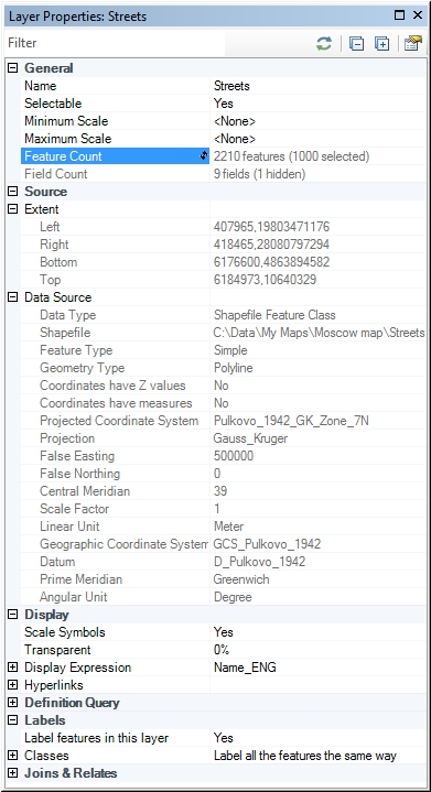 XTools Pro Help - Layer Properties