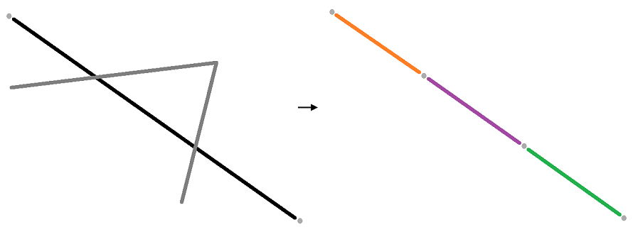 Poly Poly Line XTools Pro Help - Split Polylines